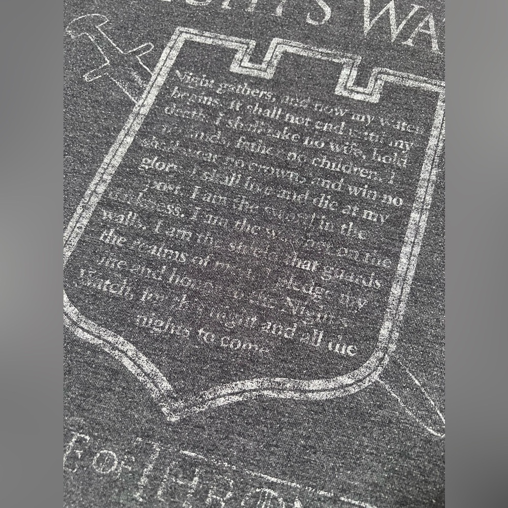 Game of Thrones “Nights Watch” S Men’s Tee - Picture 7 of 8